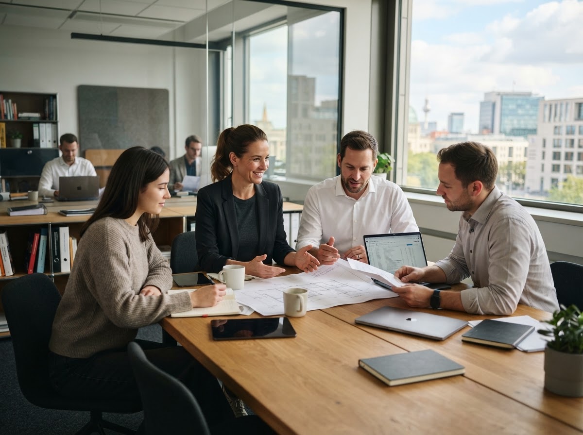 BorqemaTrade Analystenteam bei der Prüfung quantitativer Modelle